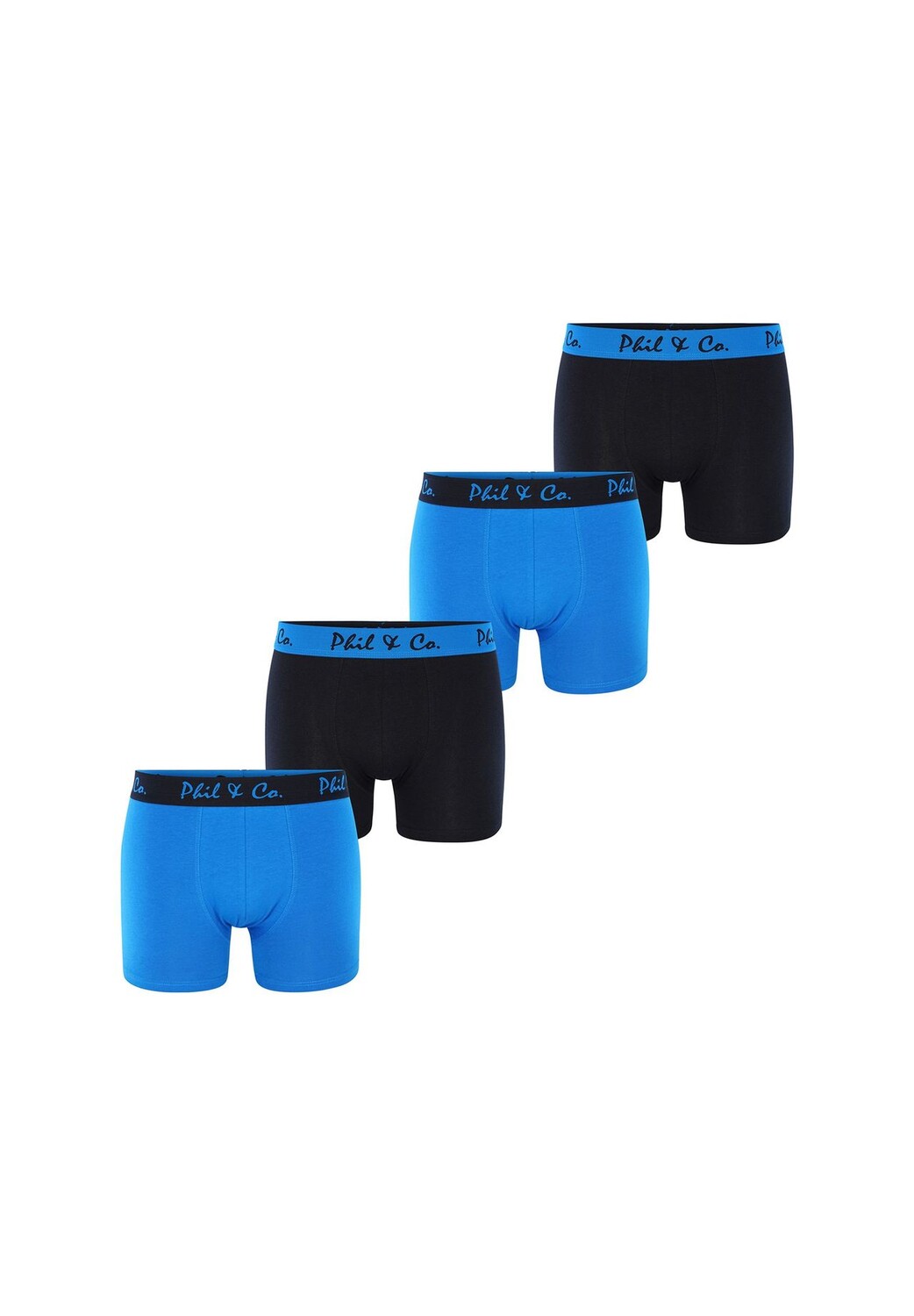 

Трикотажные трусы в стиле ретро Phil & Co. Berlin, цвет Schwarz Blau Herren