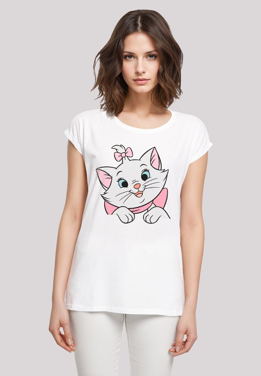 

Футболка с принтом DISNEY ARISTOCATS MARIE LOOKS F4NT4STIC, белый