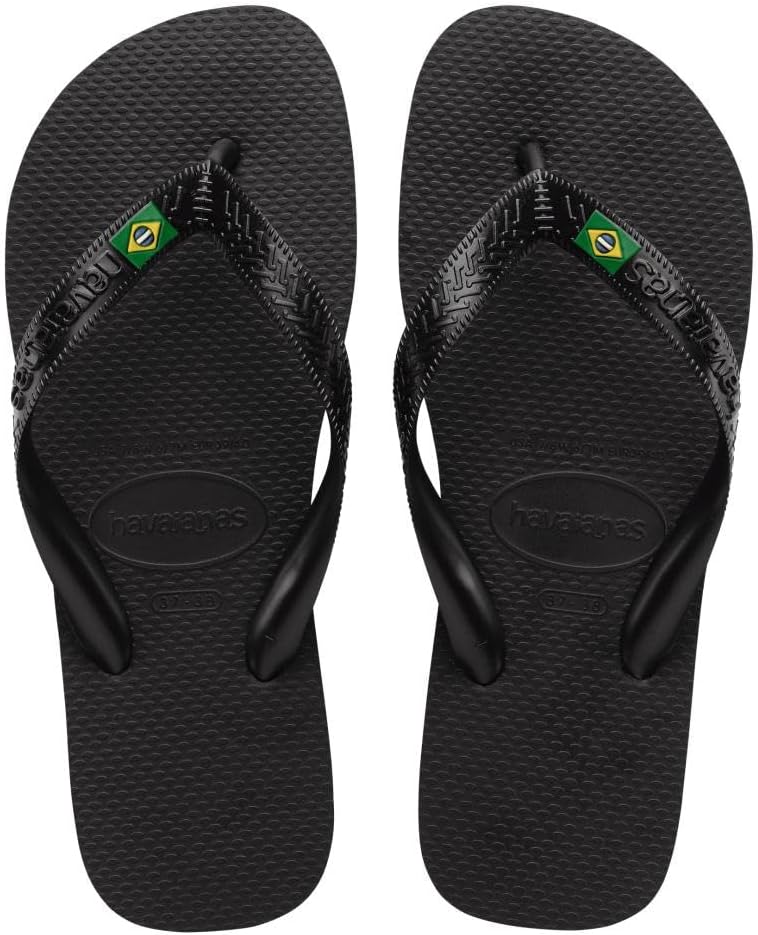 

Шлепанцы Havaianas для взрослых, унисекс, с ремешком между пальцами, черный