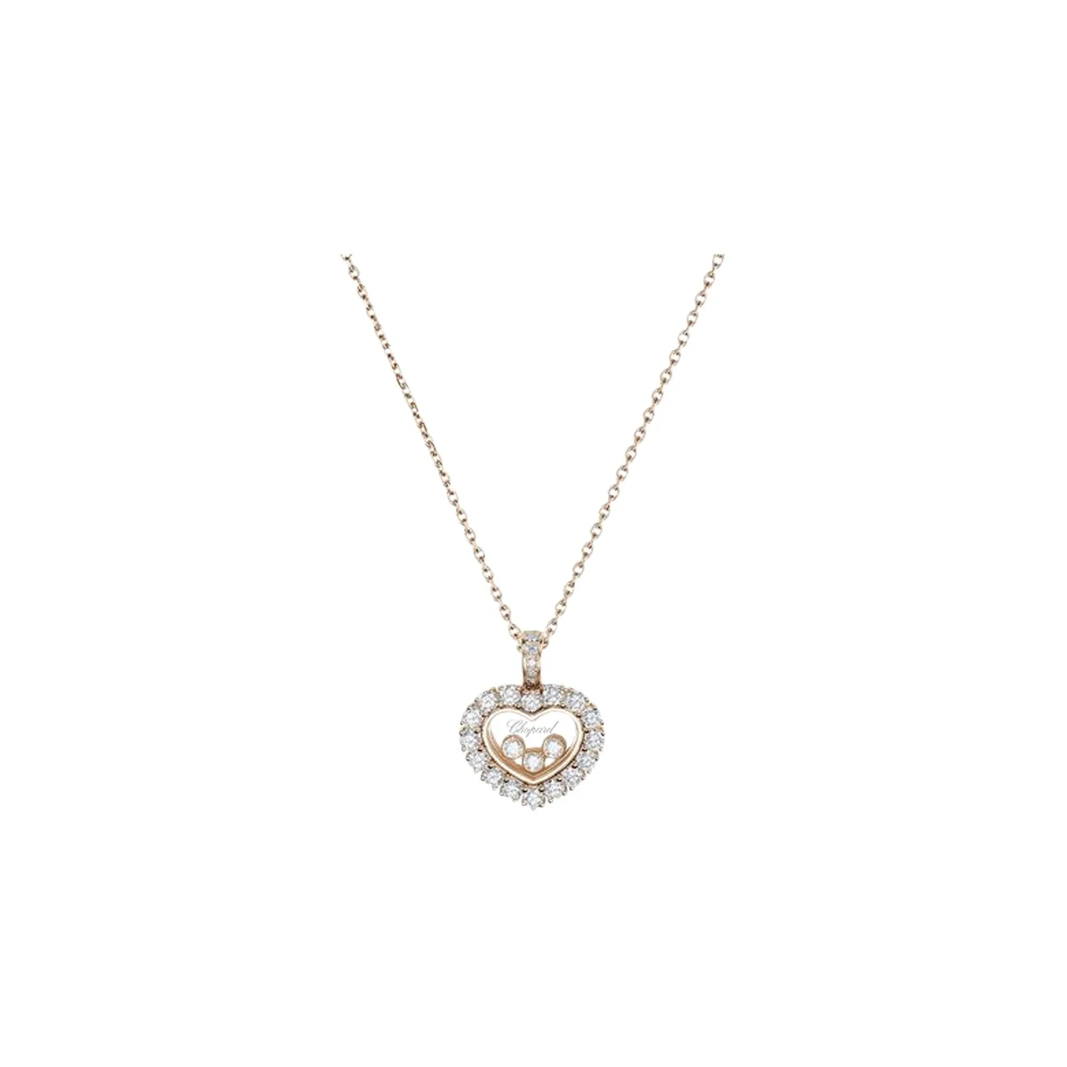 Колье Happy Diamonds - 79A615-5001 - 79A615-5001 CHOPARD, золотой