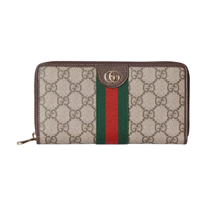 

GUCCI Женский кошелек из кожи и ткани Ophidia