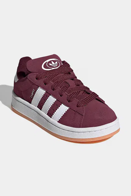 Кроссовки замшевые CAMPUS 00s Adidas Originals, фиолетовый — фото 2