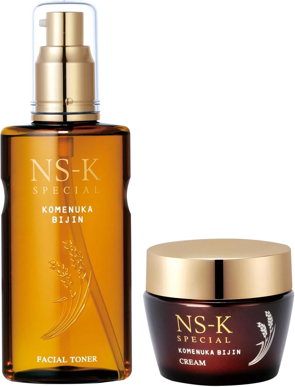 Набор для лица лосьон и крем, увлажняющий, Rice Bran Beauty, 120 мл + 30 г