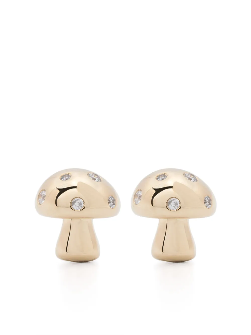 

Серьги-гвоздики Enchanted Mushroom Adina Reyter, золотой