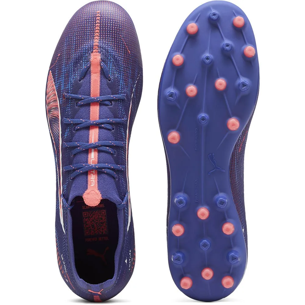 Футбольные бутсы Puma Ultra 5 Pro MG, фиолетовый — фото 2