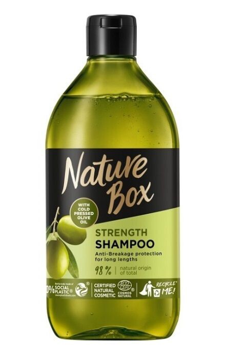 

Nature Box Olive шампунь, 385 ml