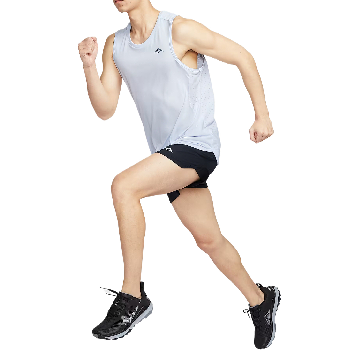 Майка dri fit adv мужская soccer gray Nike, серый — фото 3