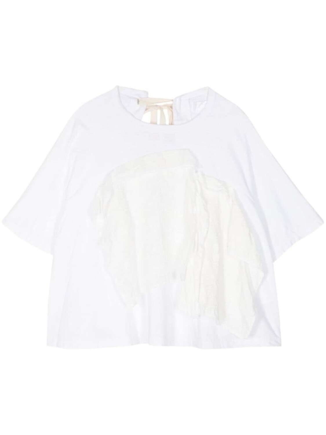 

Comme des Garçons TAO топ с открытой спиной, белый