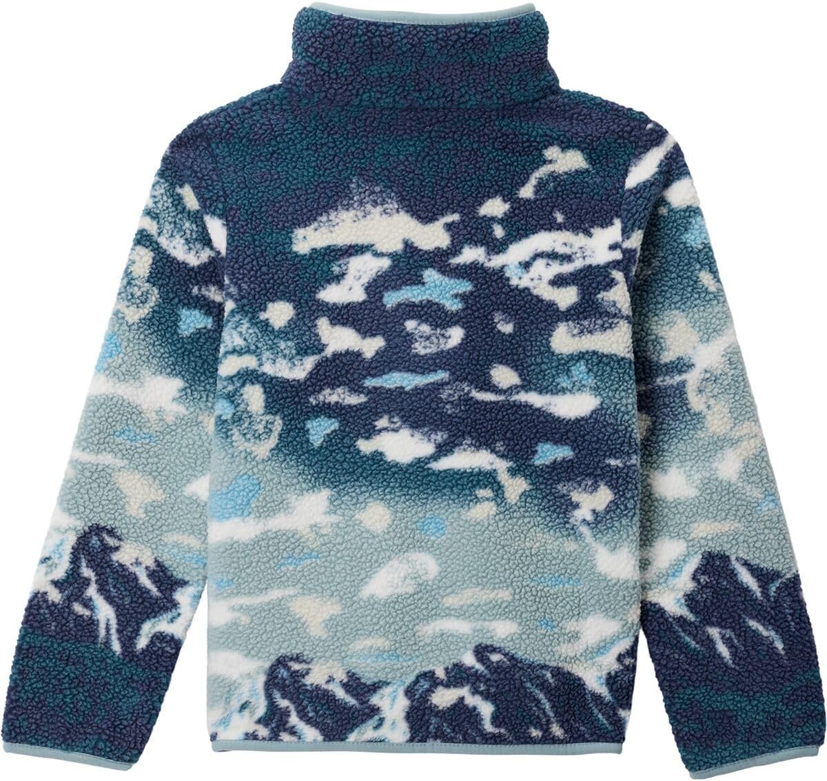 Флисовая куртка Columbia Boys Zing, Crushed Blue Dinoflauge — фото 2
