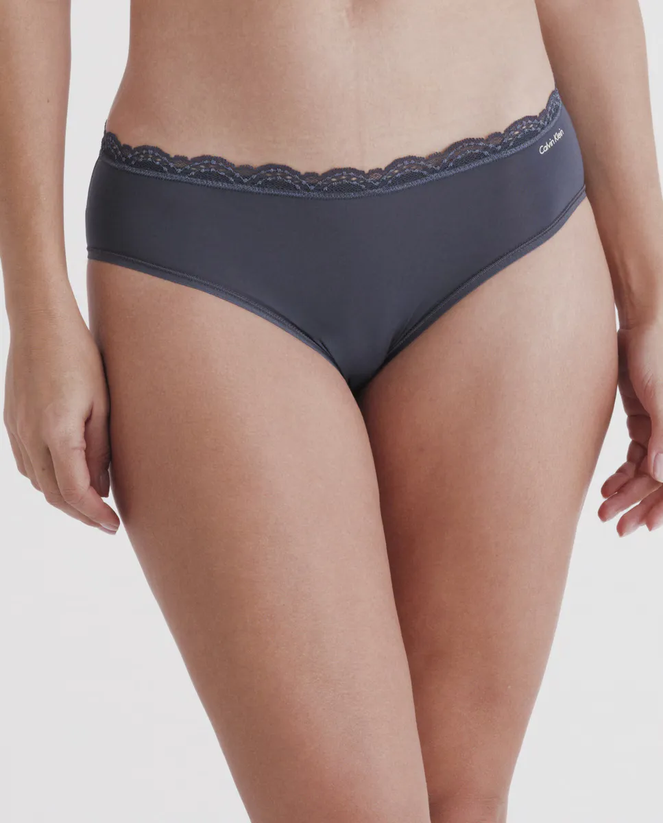 

Трусы хипстер MF STRETCH W LACE Calvin Klein, тёмно-синий