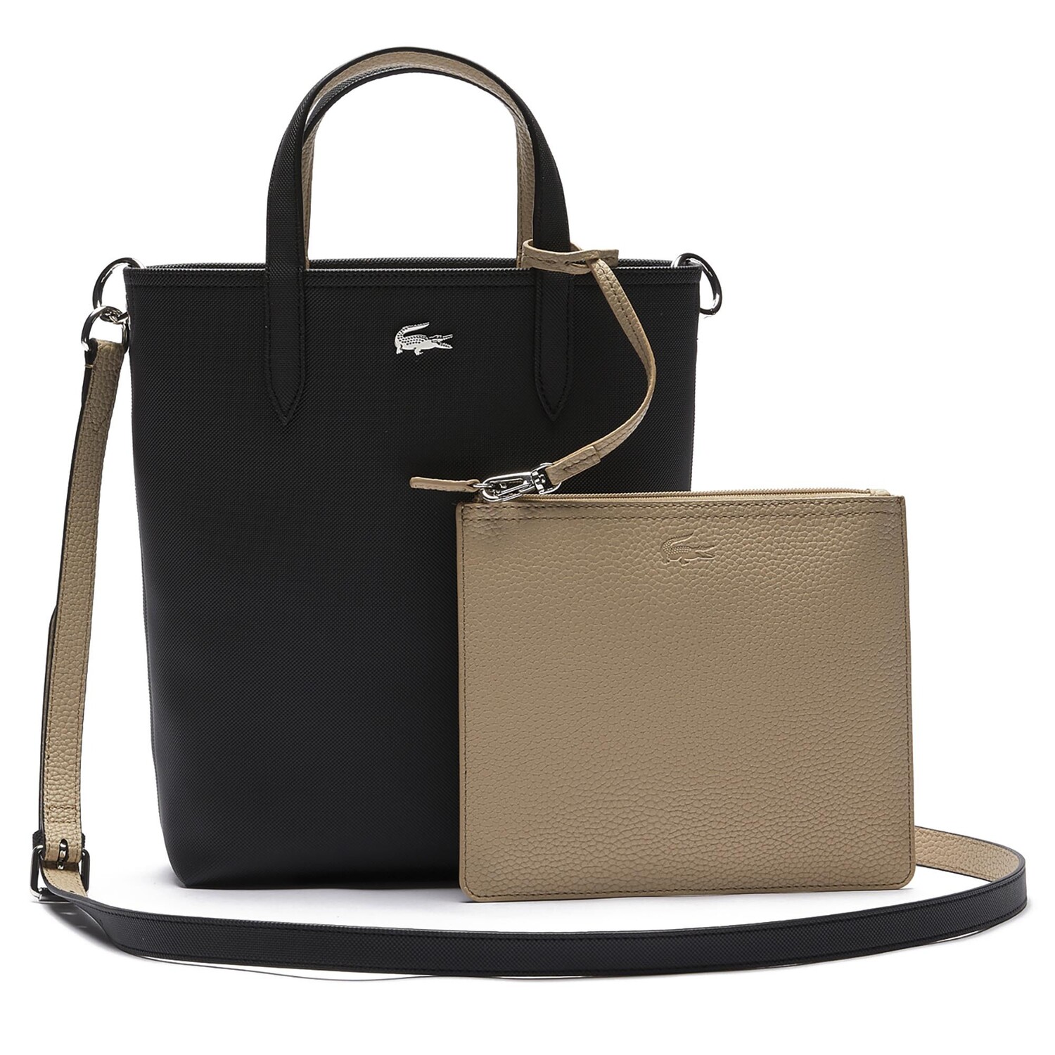 

Сумка через плечо Lacoste Handtasche, черный