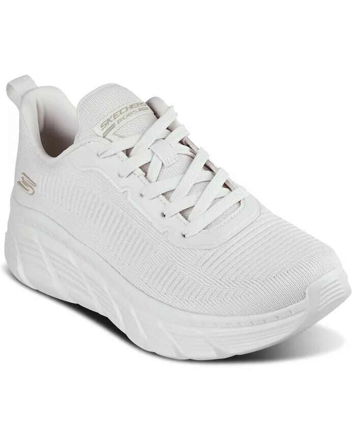 Женские повседневные кроссовки на танкетке BOBS Sport B Flex Hi от Finish Line Skechers, бежевый