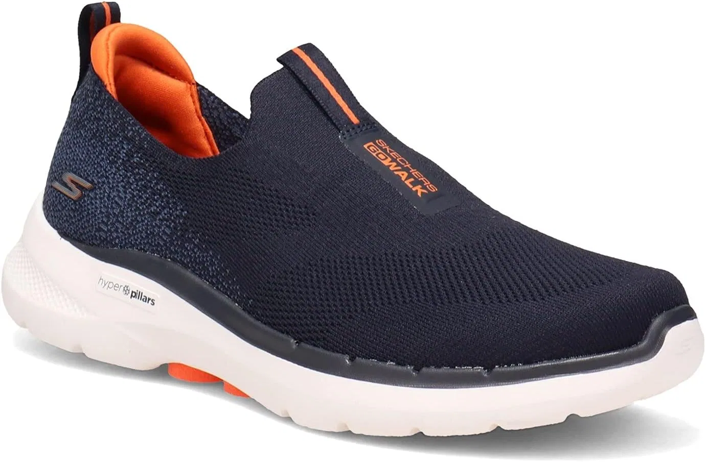Мужские прогулочные кроссовки Skechers Go Walk Outdoor Andes, темно-синие — фото 4
