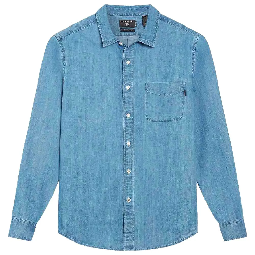 

Рубашка Dockers Original Slim, синий
