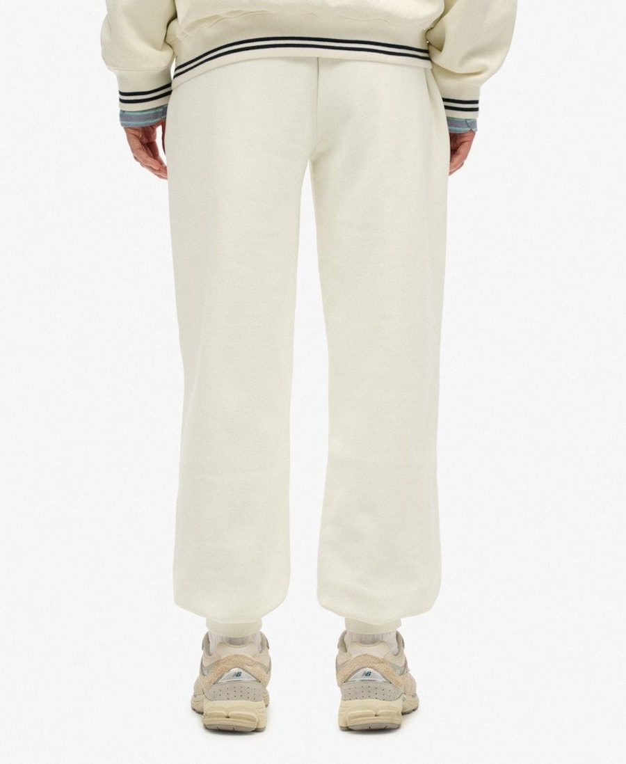 Зауженные брюки Superdry Country Club, Wool White — фото 2