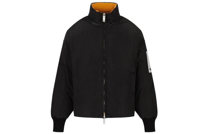 Emporio Armani Мужская куртка, черный, с воротником-стойкой, средней жесткости, другие — фото 3