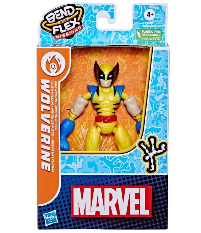 

Hasbro, ФИГУРКА AVENGERS BEND AND FLEX — WLVRN FIRE MISSION