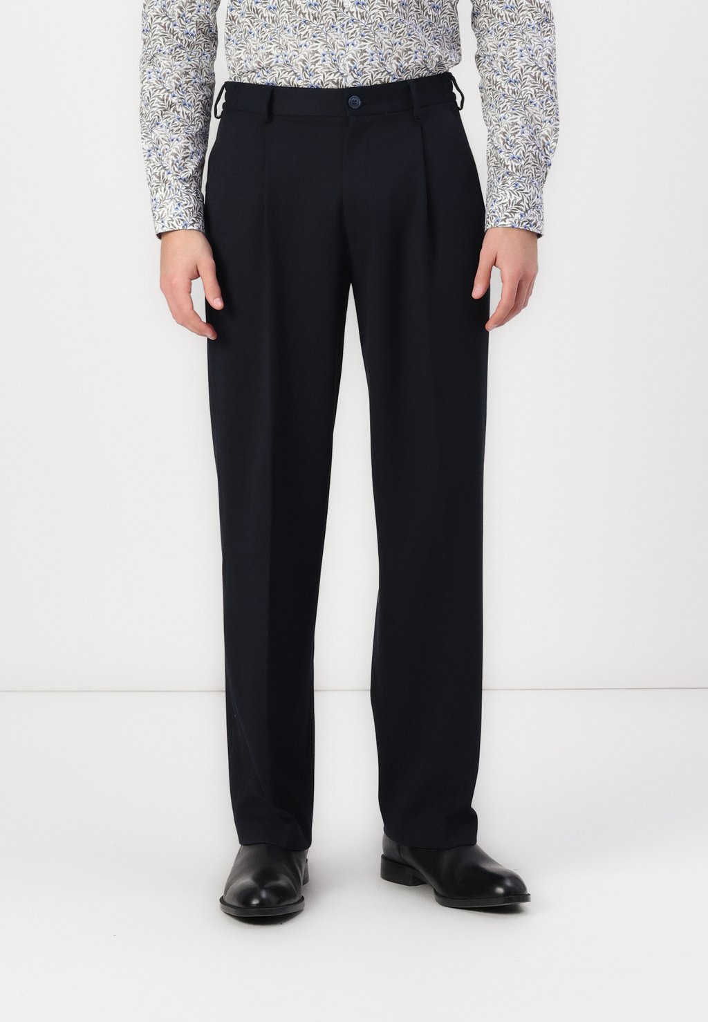 

Брюки SLH LOOSE FINN FLEX PANTS Selected Homme, темно-синий