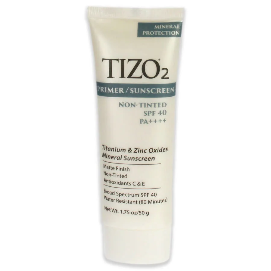 Фейслийм праймер Tizo2 без оттенка с SPF 40 от Tizo для мужчин и женщин - 50 г солнцезащитный крем — фото 2
