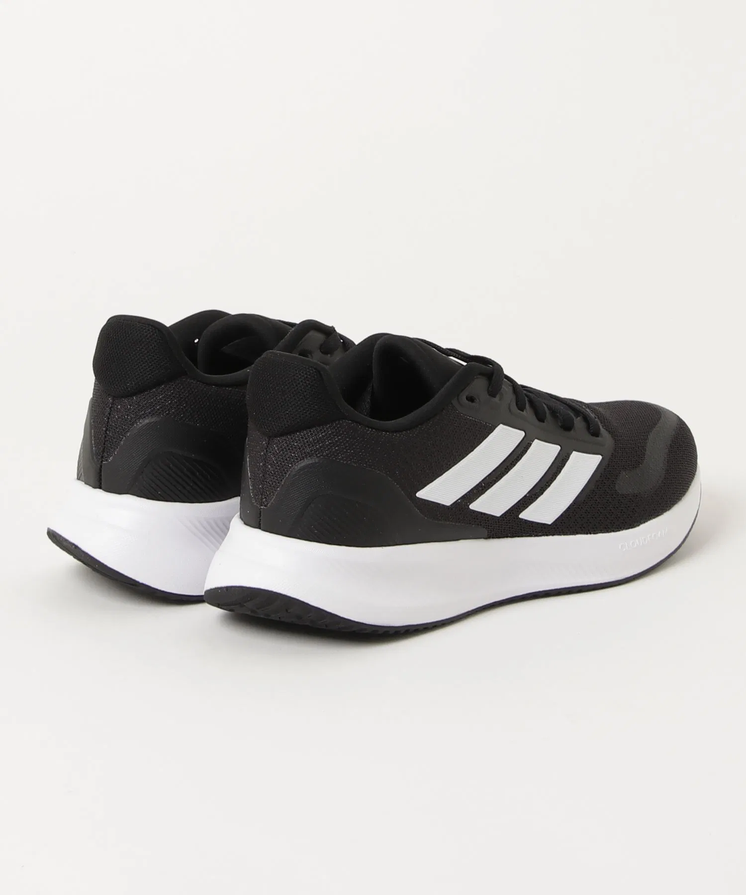 Детские кроссовки Adidas Core fait 5 для спорта бело-чёрные — фото 2