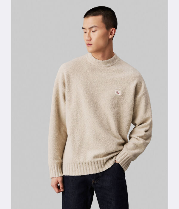 

Свитер Loose fit Calvin Klein Jeans, желтый
