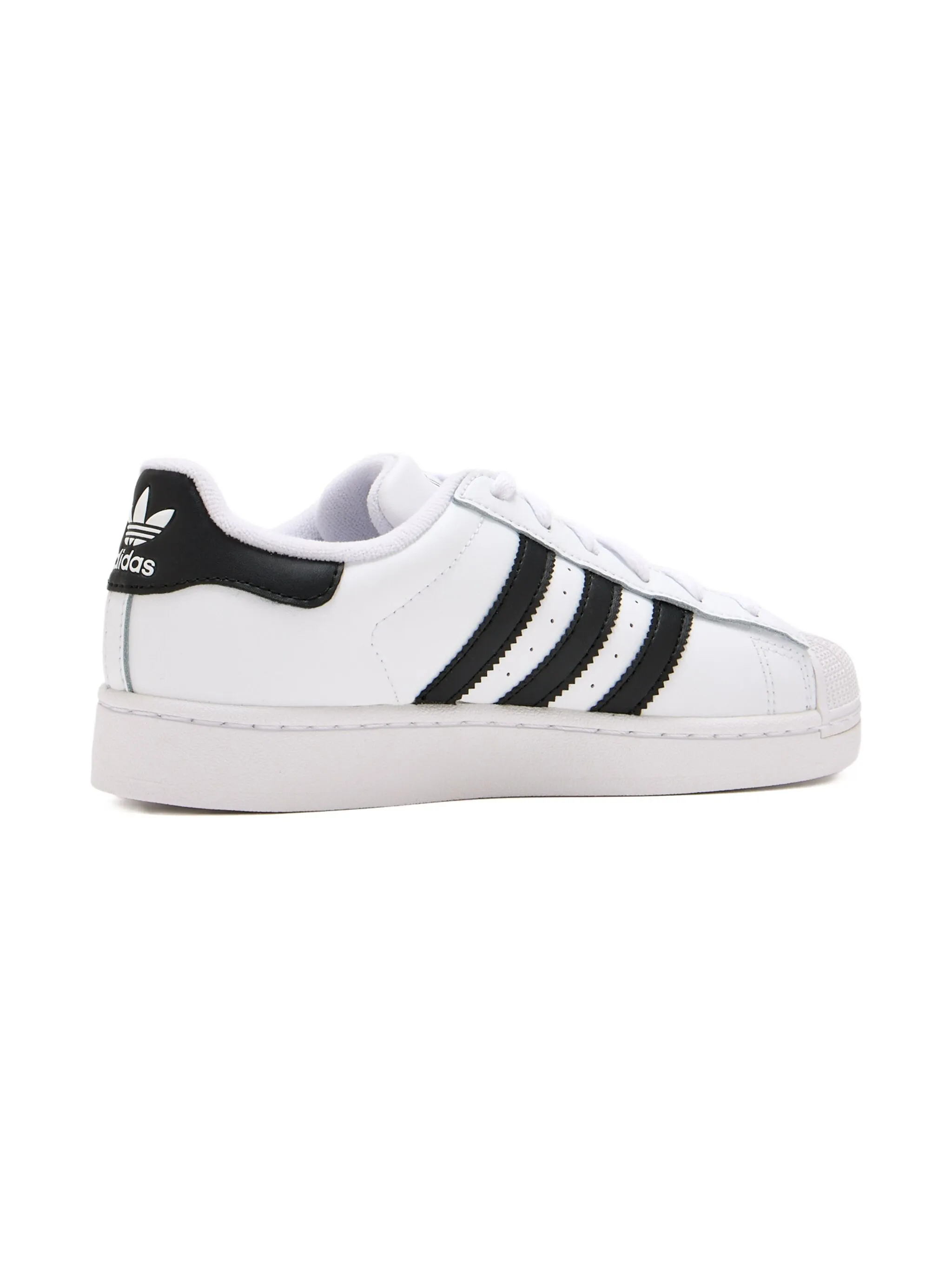 Кеды Superstar с контрастными полосками Adidas Kids, белый — фото 2