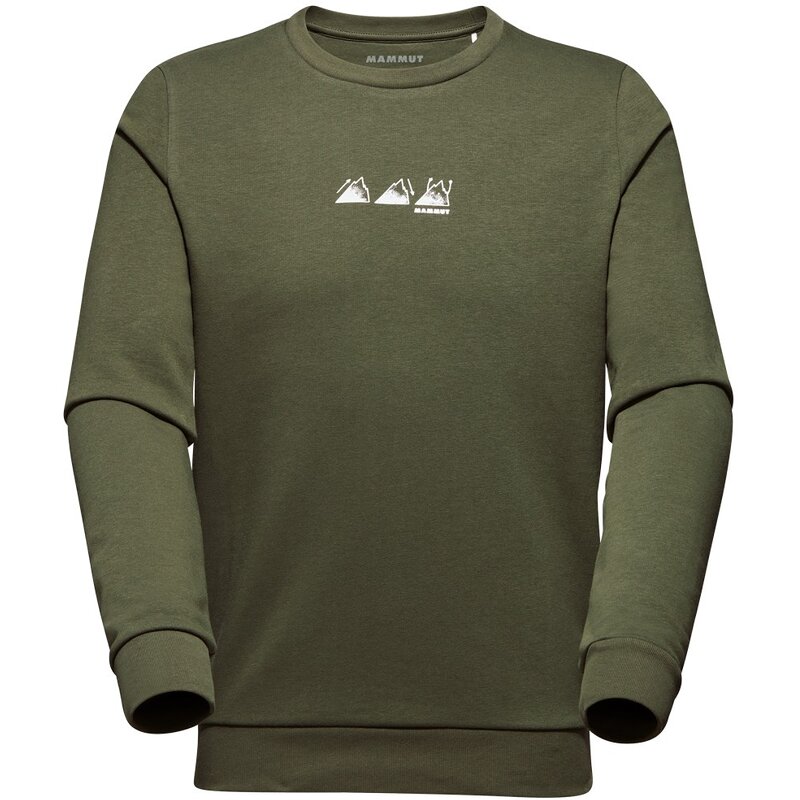 

Пуловер Mammut Core Ml с круглым вырезом для игровой площадки Mammut, цвет dark marsh