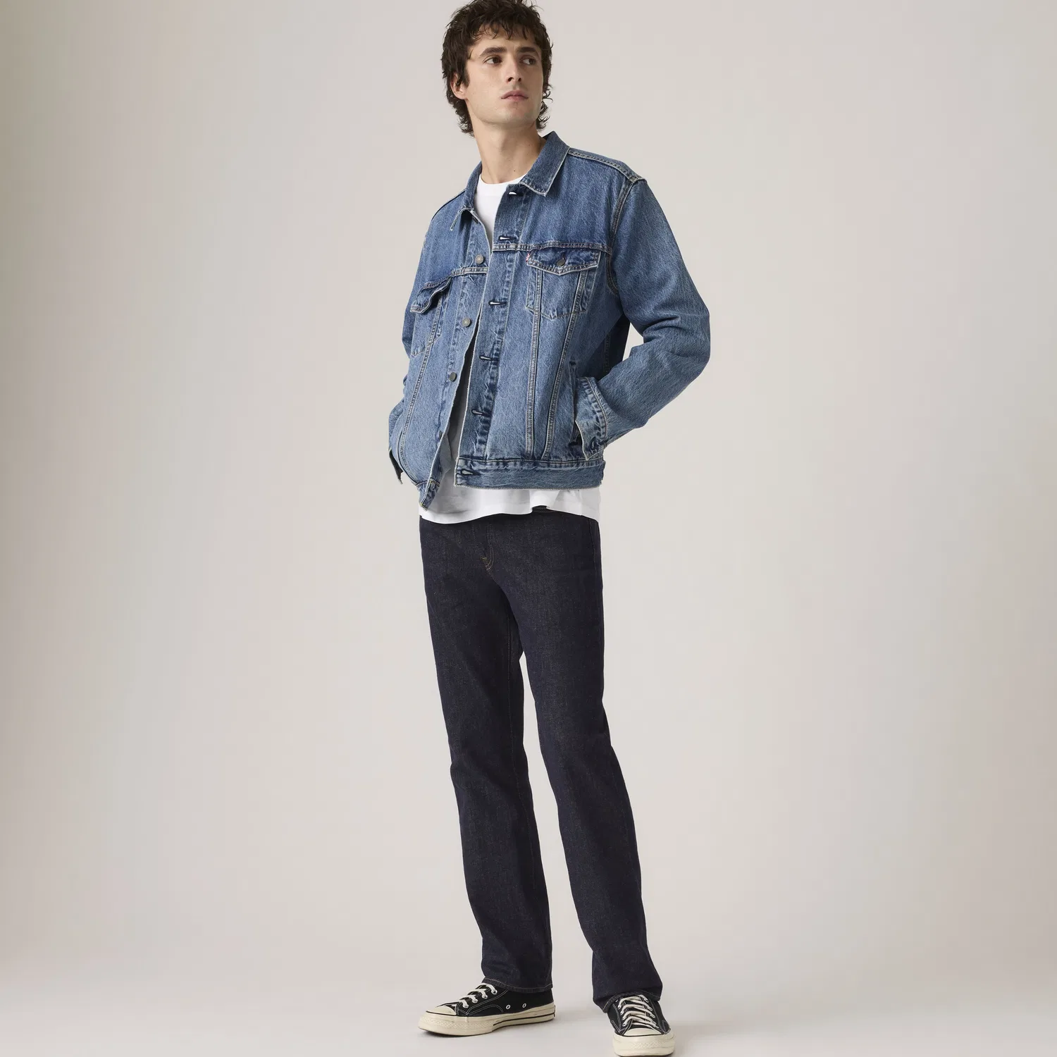 Прямые мужские джинсы 514 Levi's, Dark Wash