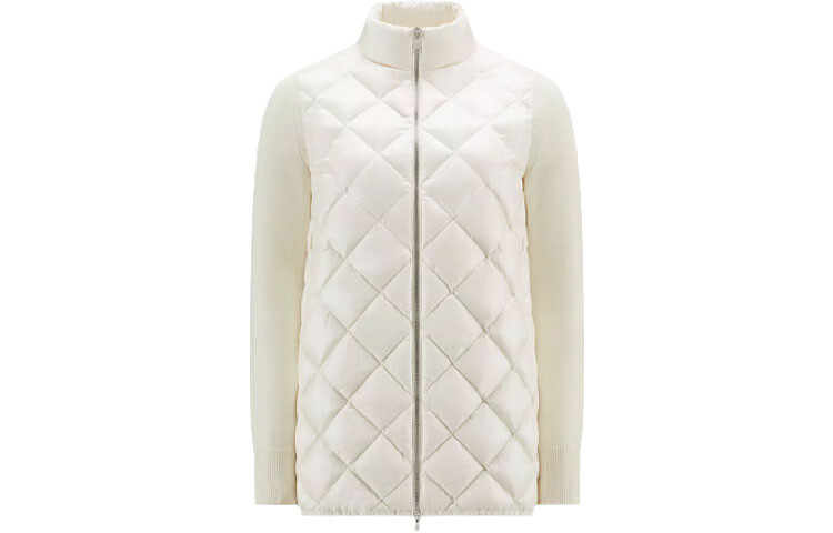 

Пуховик женский белый Moncler