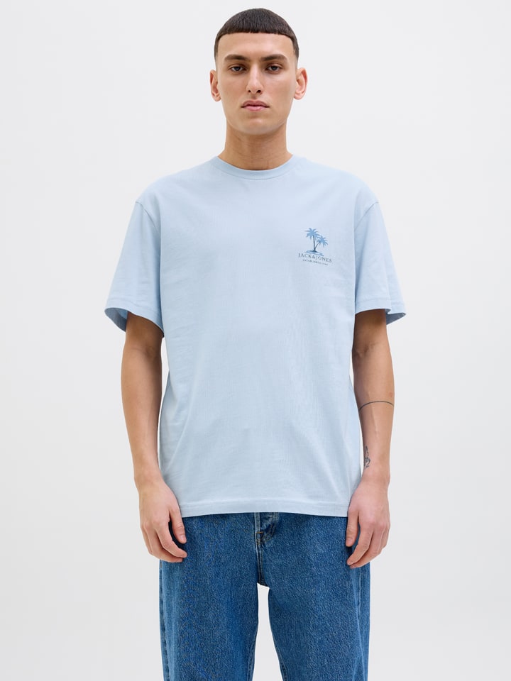 

Футболка Jack & Jones, светло-синий