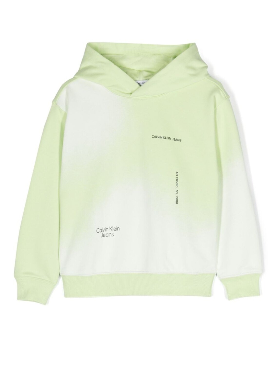 

Худи с логотипом Calvin Klein Kids, зеленый