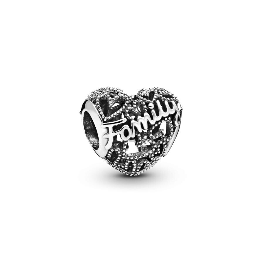

Шарм Family Heart Pandora, стерлинговое серебро