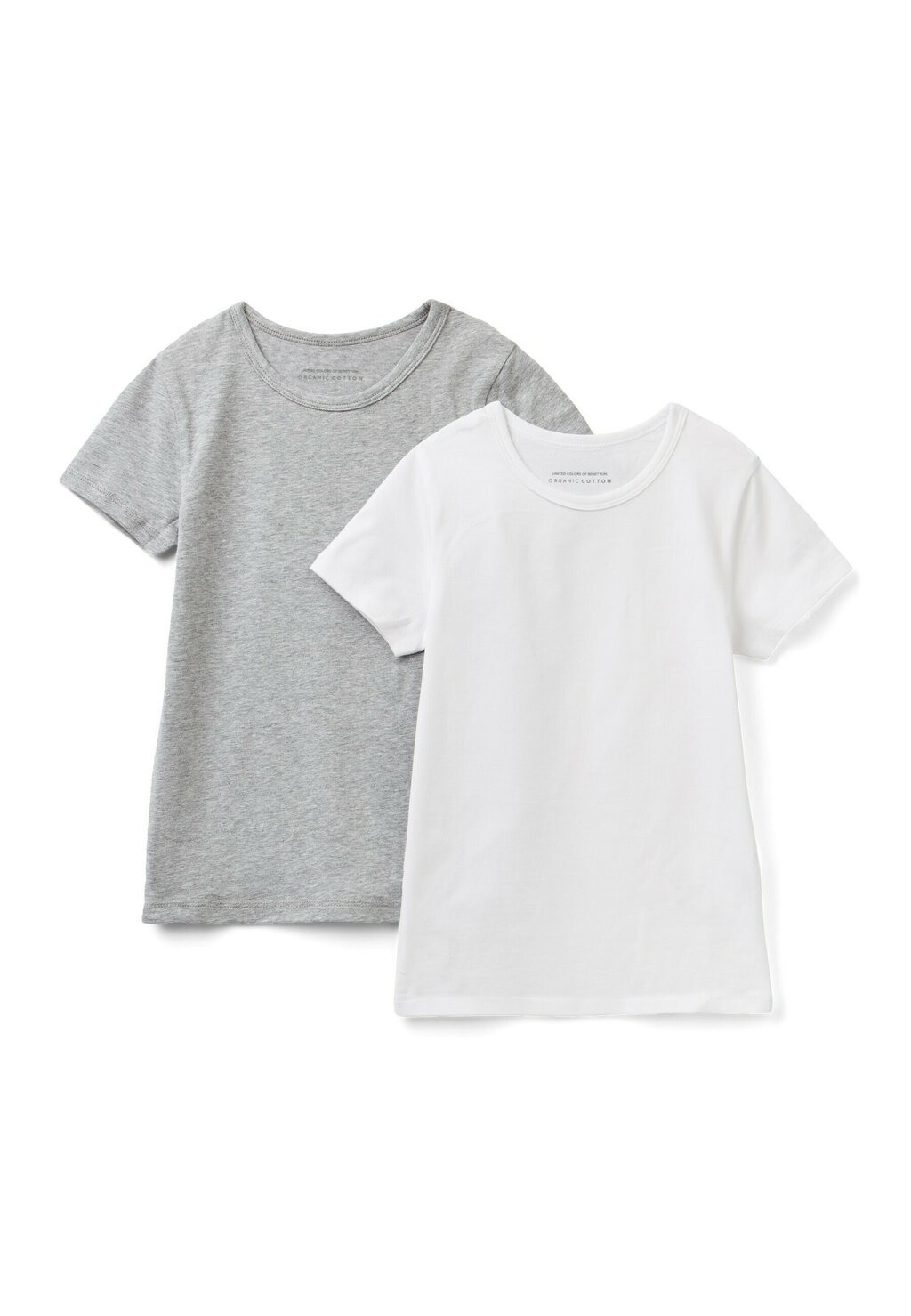

Базовая футболка PACK OF TWO STRETCH United Colors of Benetton, серый
