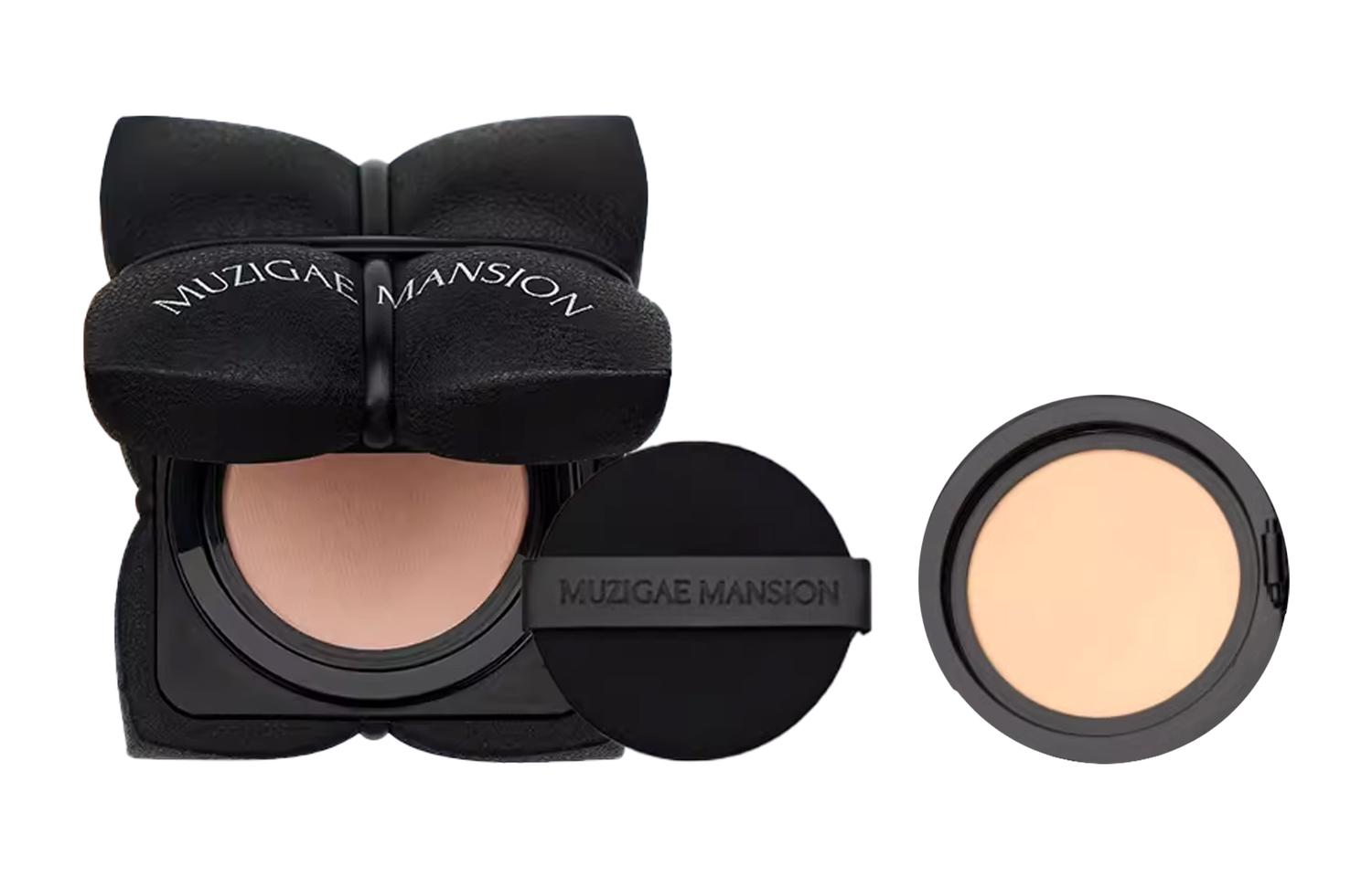 

Увлажняющая маскирующая сетчатая воздушная подушка для коррекции тона кожи 15g+15g сменный картридж MUZIGAE MANSION, #n19 15g+#n19 replacement core 15g