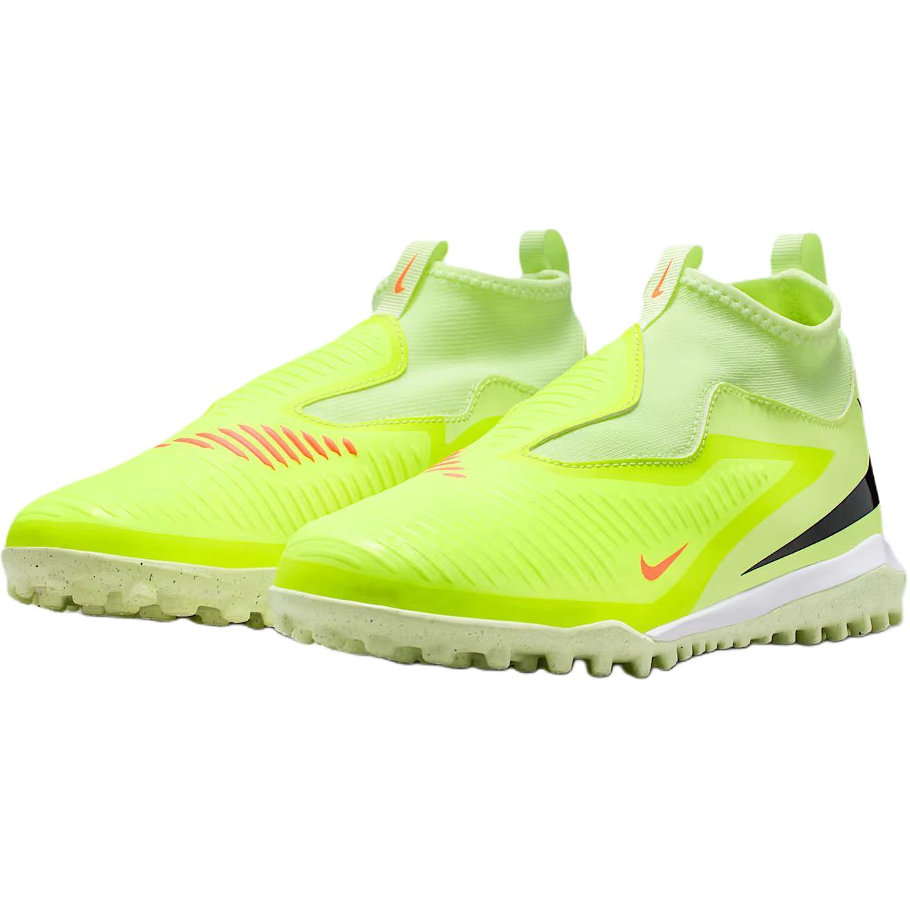 Nike Phantom 6 Mid top детские футбольные бутсы green — фото 4
