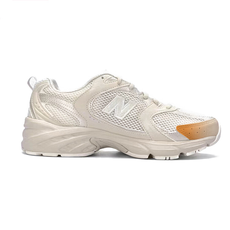 Кроссовки New Balance 530 Anti-Slip And Wear-Resistant Breathable, молочнно-белый/коричневый — фото 2