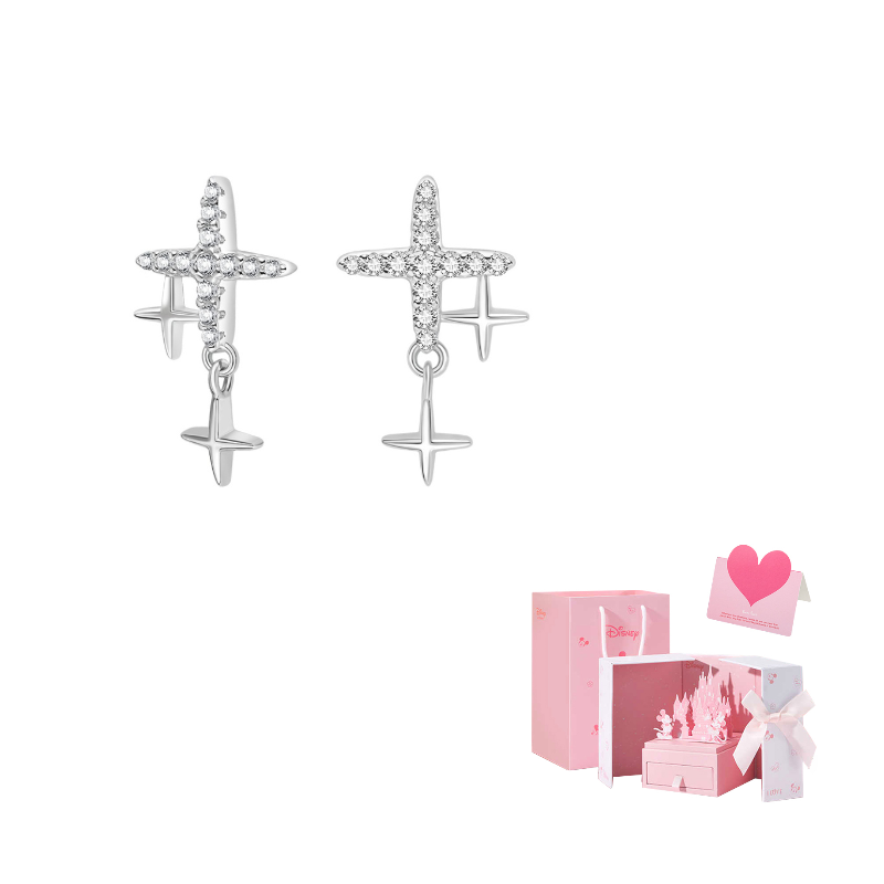 

Disney Серьги-гвоздики Princess 925 Silver Cubic Zirconia