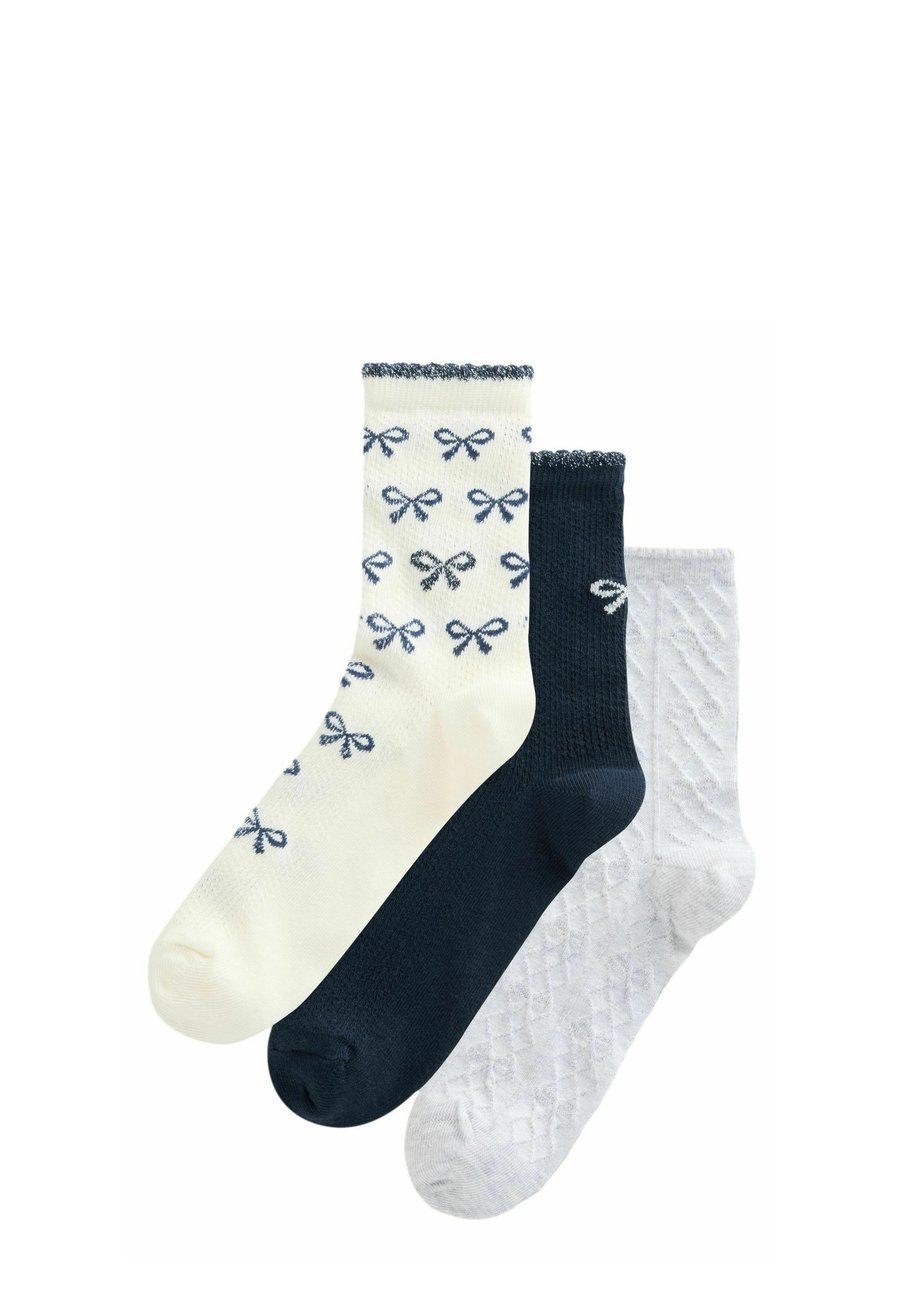

Носки Next ANKLE 3 PACK, Navy Bows/Blue