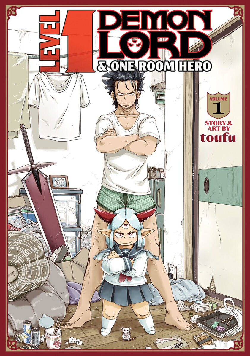 

Манга Level 1 Demon Lord and One Room Hero Manga Volume 1