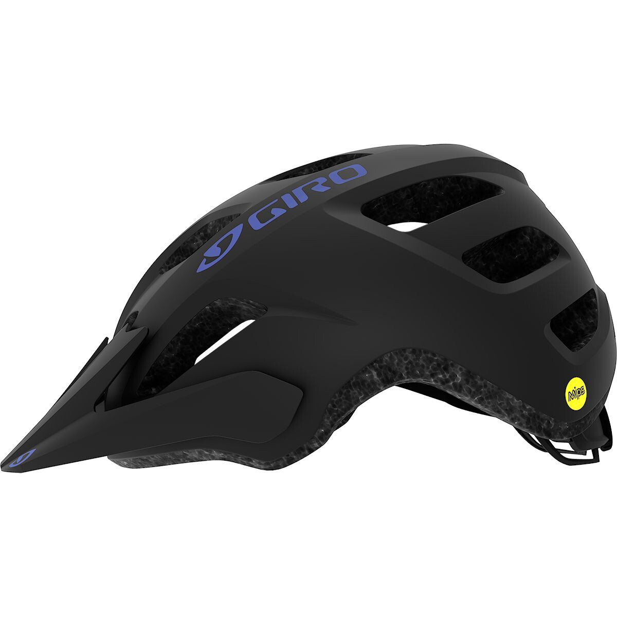 

Верче мипс шлем Giro, цвет matte black/electric purple