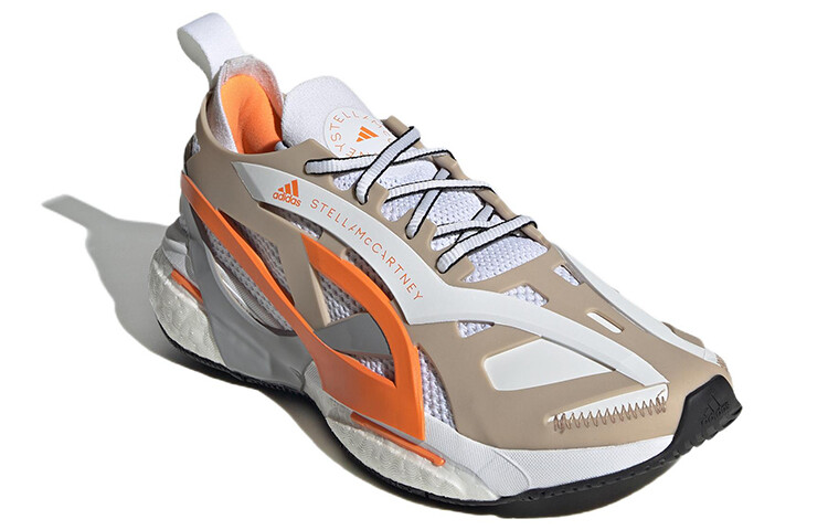 Кроссовки adidas Solarglide Stella McCartney Ash Pearl Signal Orange Women's — фото 3