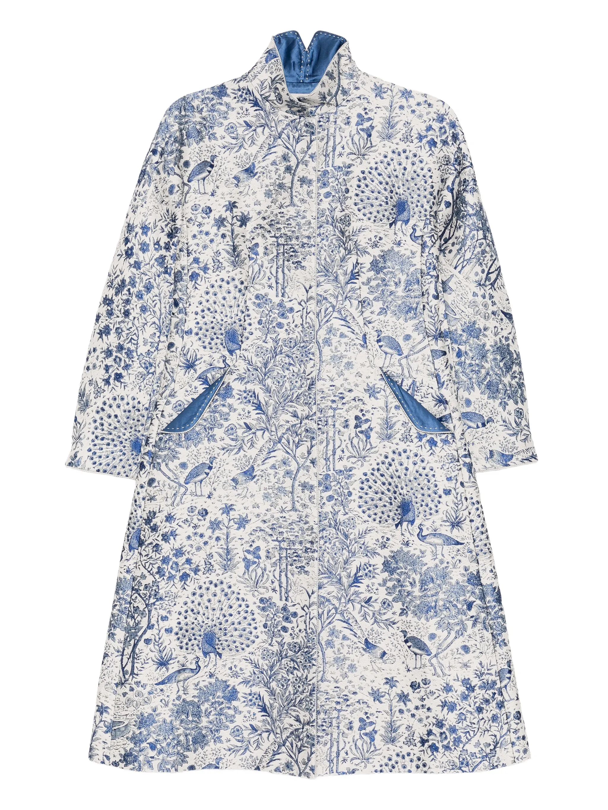 

Пальто Scape-of-Curve Shiatzy Chen, синий