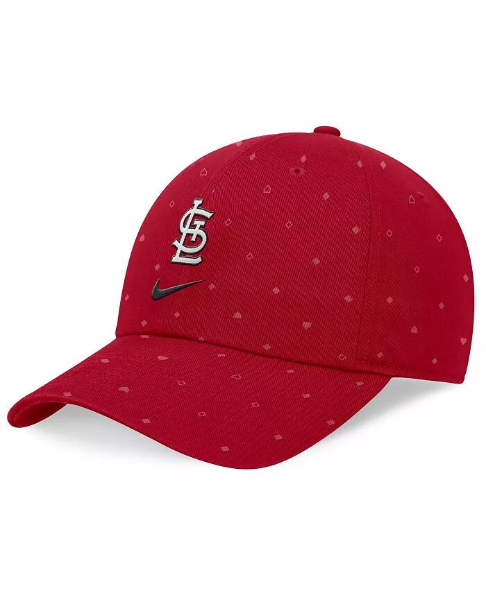 

Мужская красная кепка St. Louis Cardinals Primetime Print Club Adjustable Hat Nike