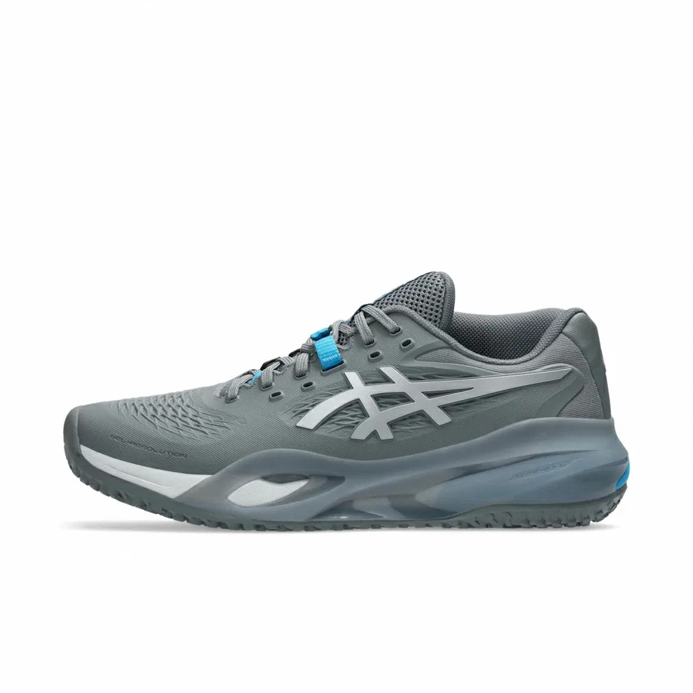 Мужские теннисные кроссовки «GEL-Resolution 10 OC Wide» от ASICS, Gray