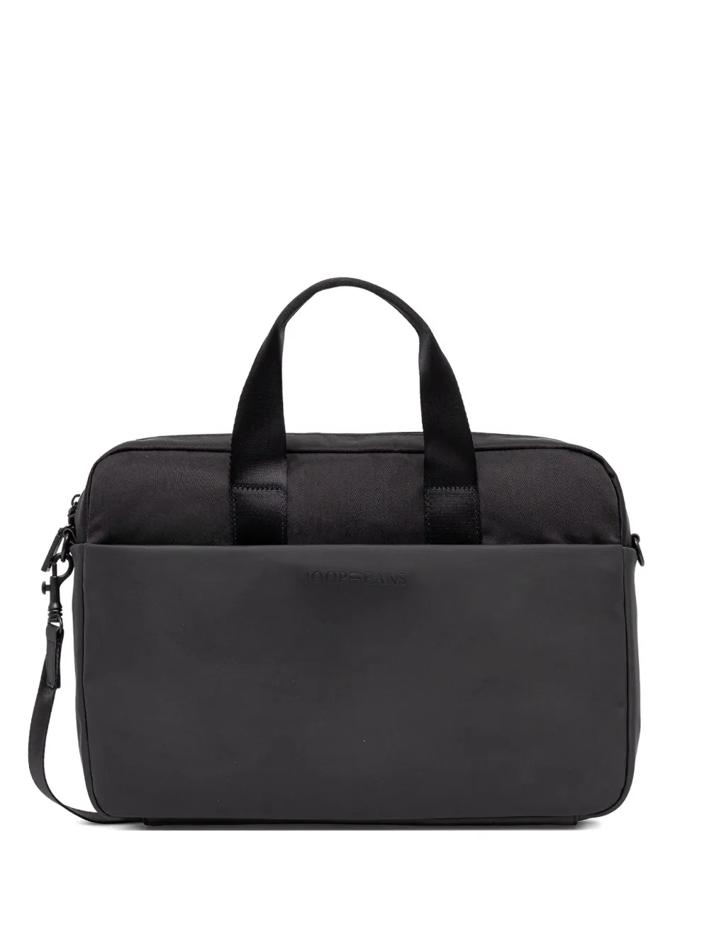 

Портфель с тиснённым логотипом Joop!, черный