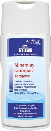 

Сера, минеральный шампунь против перхоти, 200 г Sulphur
