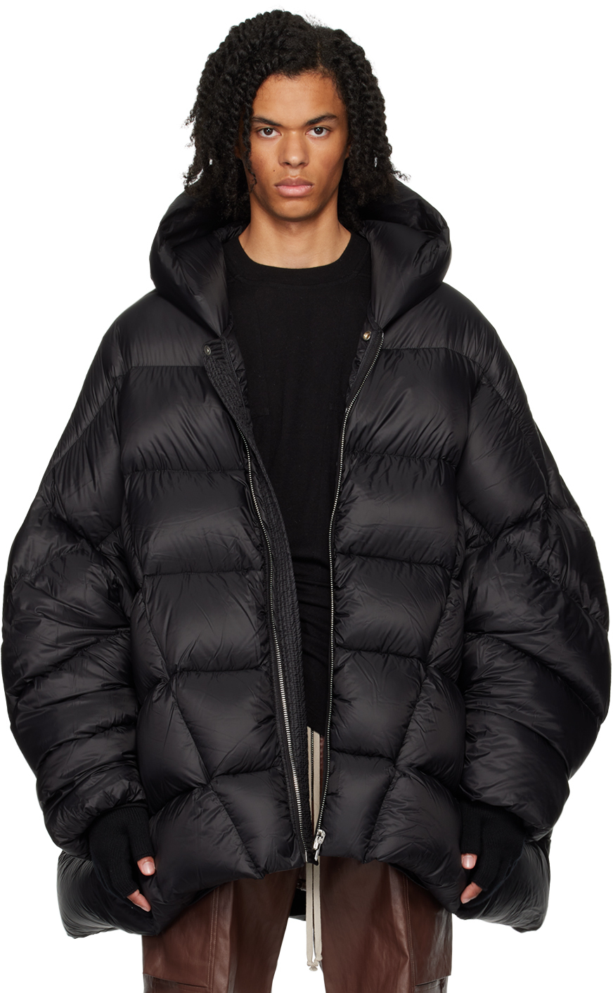 

Куртка Porterville Jumbo с капюшоном Peter Down Rick Owens