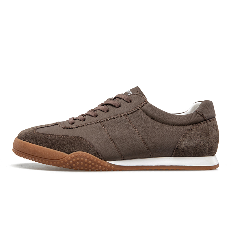 

KANGNAI Дышащие мужские низкие кеды повседневные - хаки, цвет Khaki