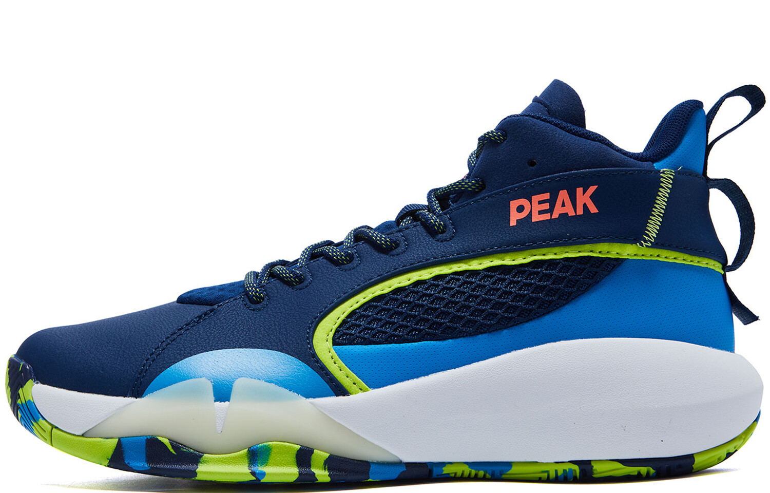 

Баскетбольные кроссовки мужские Mid-top Silence Blue Peak