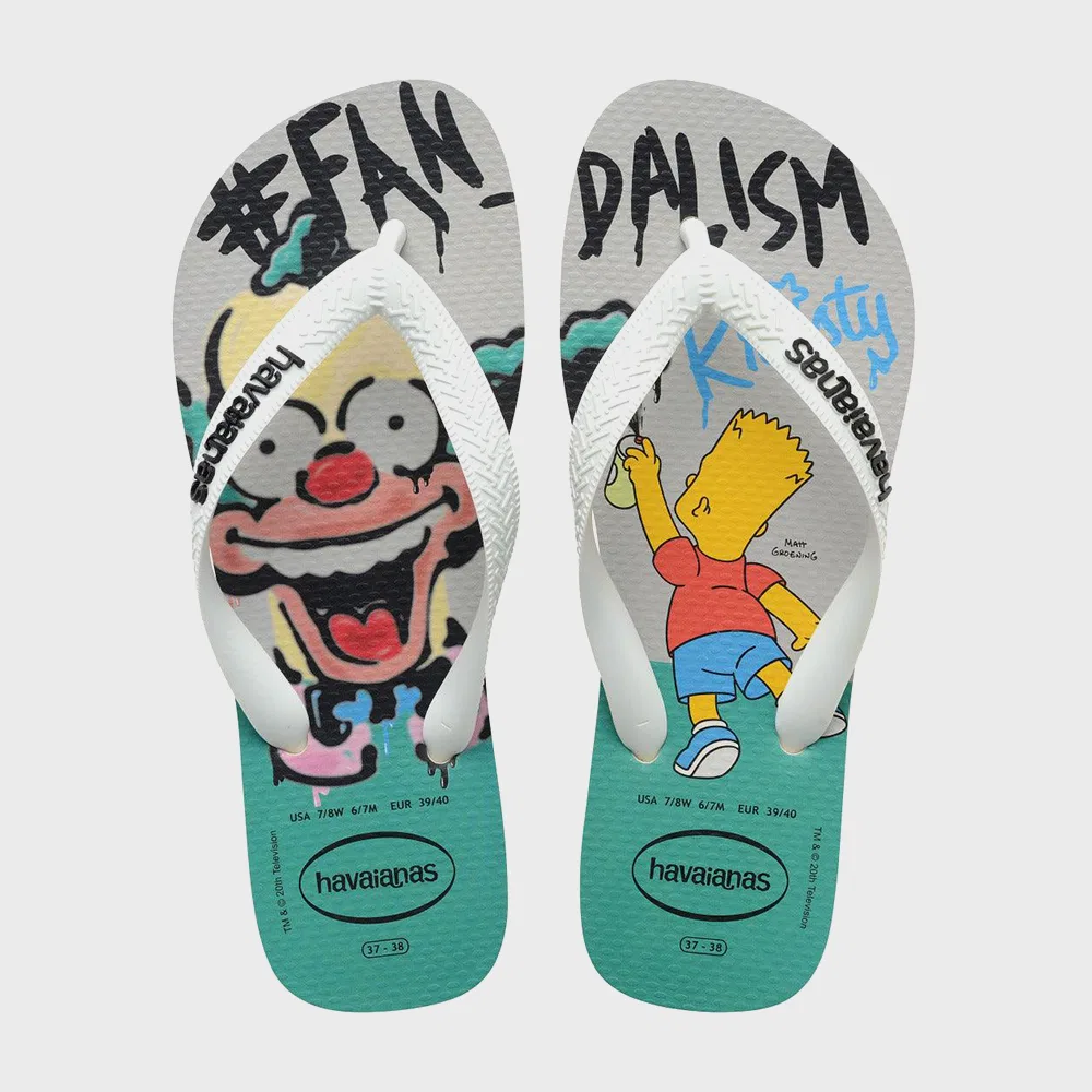 Мужские вьетнамки The Simpsons бежевого цвета от Havaianas — фото 3
